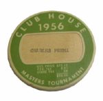 1956 Masters Tournament Clubhouse Badge - From PGA pro Charles Penna