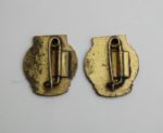 Lot of (2) 1948 All American Open Contestant Badges @ Tam O'Shanter-Chicago