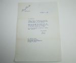 1957 ALS Letter from Bing Crosby to Charley Penna JSA COA