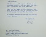 1957 ALS Letter from Bing Crosby to Charley Penna JSA COA