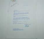 1972 Letter from Bing Crosby to Charley Penna - with Envelope