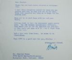 1972 Letter from Bing Crosby to Charley Penna - with Envelope