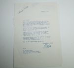 1971 TLS Letter from Bing Crosby to Charley Penna - with Envelope JSA COA 