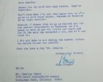 1969 Letter from Bing Crosby to Charley Penna - with Envelope TLS