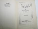 Golf Book - 'It's Rules and Decisions' by Richard Francis