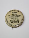 1925 USGA Qualifying Contestant Badge