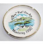 Player Gift Bing Crosby 1960 National Pro-Am-Ashtray Manufactured by R.R. Perry and Company