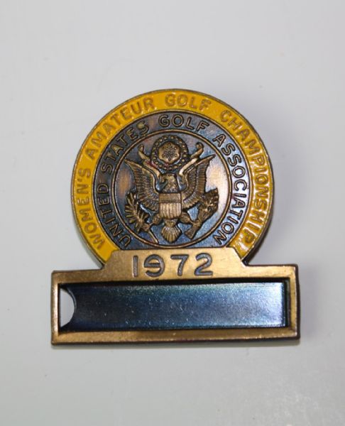 1972 USGA Womens Amateur Contestant Badge