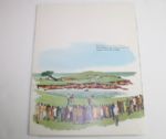 1961 Bing Crosby National Program w/3  Course Scorecards