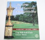 1997 U.S. Amateur Program- Matt Kuchar Champion- Cog Hill just outside Chicago