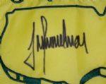 2008 Masters Flag Signed By Trevor Immelman