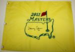 2011 Masters Flag Signed By Tommy Aaron