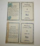 Two Used Pinehurst Scorecards from Easter Sunday,  1939 - #2 Course