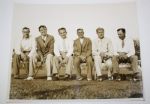 8 x 10 Photo of Six Golfers Sitting