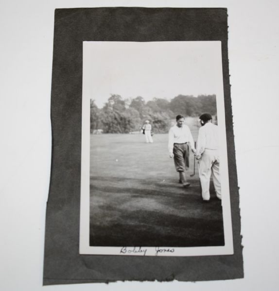 Original Photo of Bobby Jones and Original Photo of Harry Cooper and Craig Wood