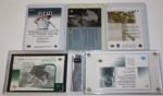 Mike Weir Insert Lot from  2 Autos 2 swatches and a #out of 100