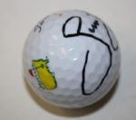 Jason Dufner Signed Masters Logo Golf Ball