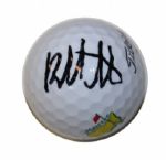 Bubba Watson Signed Masters Logo Golf Ball