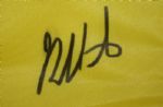 Bubba Watson Signed 2013 Masters Golf Flag