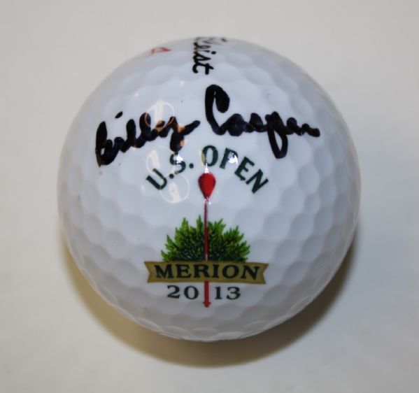 Billy Casper Signed 2013 Merion US Open Golf Ball