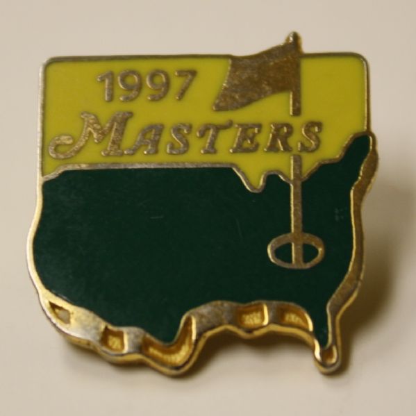 1997 Masters Commemorative Pin - Tigers 1st Masters Win