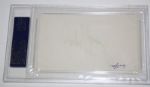 PSA Slabbed Payne Stewart Autographed 3x5
