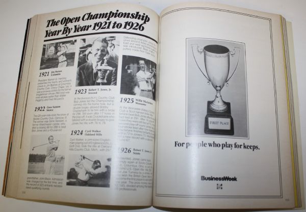 1980 U.S. Open Program-Jack Nicklaus' 16th Major, 4th U.S. Open Win