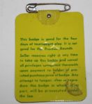 1980 Masters Badge-Seve Ballesteros' 1st Masters Win