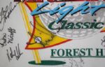 LPGA Michelob Light Classic Signed Flag-20 Autographs-Annika Sorenstam Champ