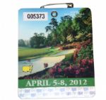 2012 Masters Badge - Bubba Watson Victory