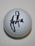 Justin Rose Signed Golf Ball