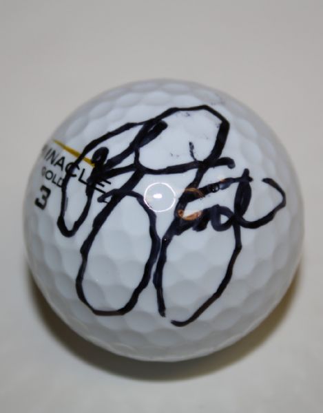 Rickie Fowler Signed Golf Ball