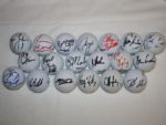 Lot of 19 Signed Golf Balls