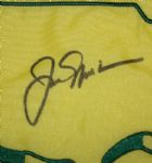 Jack Nicklaus Signed 2005 Masters Embroidered Flag