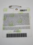 2007 Masters Badge Signed by Zach Johnson