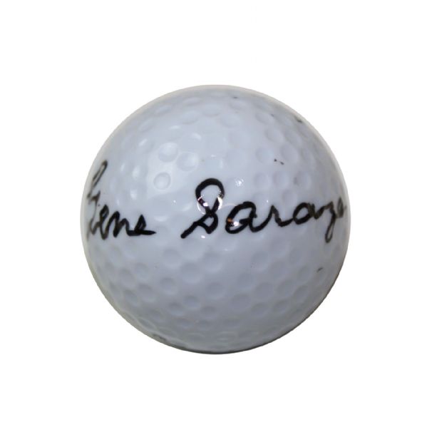 Gene Sarazen Signed Golf Ball - Grand Slam Champion
