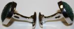 Masters Dark Green Cufflinks