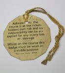 1949 Ryder Cup Ticket - Official Weekly Pass