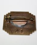 1938 USGA Women's Amateur Contestant Badge - Patty Berg Winner
