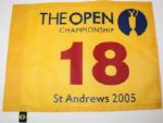 Lot of 2: 2005 The Open Championship Flag - St. Andrews