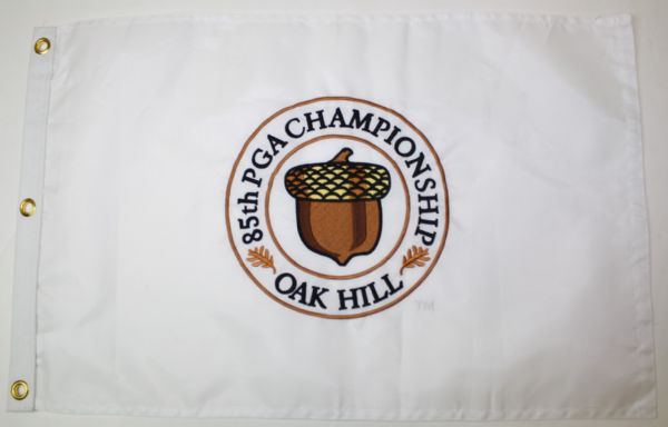 Lot of 2: Embroidered 85th PGA Championship Flag - Oak Hill