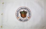 Lot of 2: Embroidered 85th PGA Championship Flag - Oak Hill