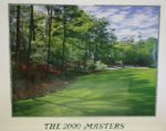 Lot of 5: 2000 Masters Commemorative Poster - Depicting the 13th Hole