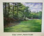 Lot of 5: 2000 Masters Commemorative Poster - Depicting the 13th Hole