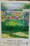2002 US Open Bethpage - Black Course Commemorative Poster