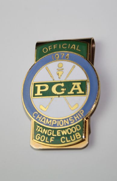 1974 PGA Championship Officials Money Clip