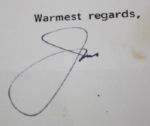 Jack Nicklaus Signed 1985 Letter to Dick Taylor
