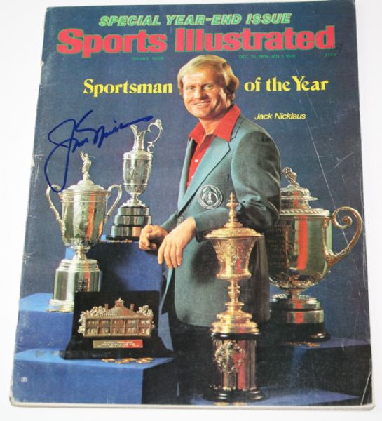 Jack Nicklaus Signed 1978 Sports Illustrated