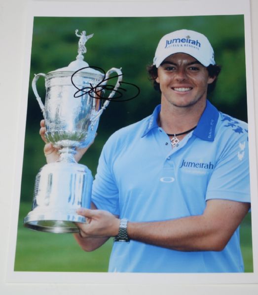 Rory McIlroy Signed 8x10 US Open Photo