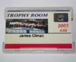 2003 Masters Trophy Room Badge - James Olman
